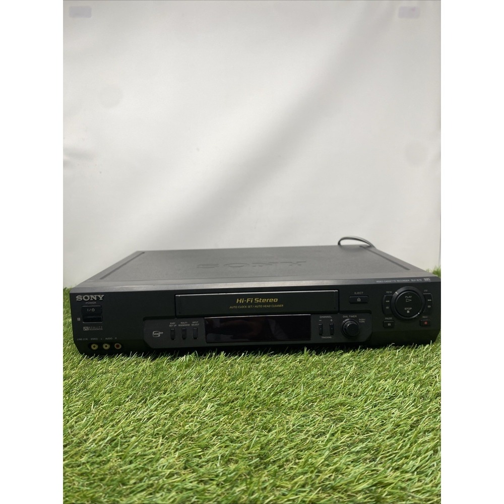 Sony SLV-N70 VCR Video Cassette Recorder Hi-Fi Stereo 4-Head -No Remote - Tested